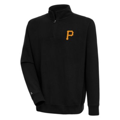 Antigua Men's MLB Pittsburgh Pirates Victory Quarter-Zip Pullover Top