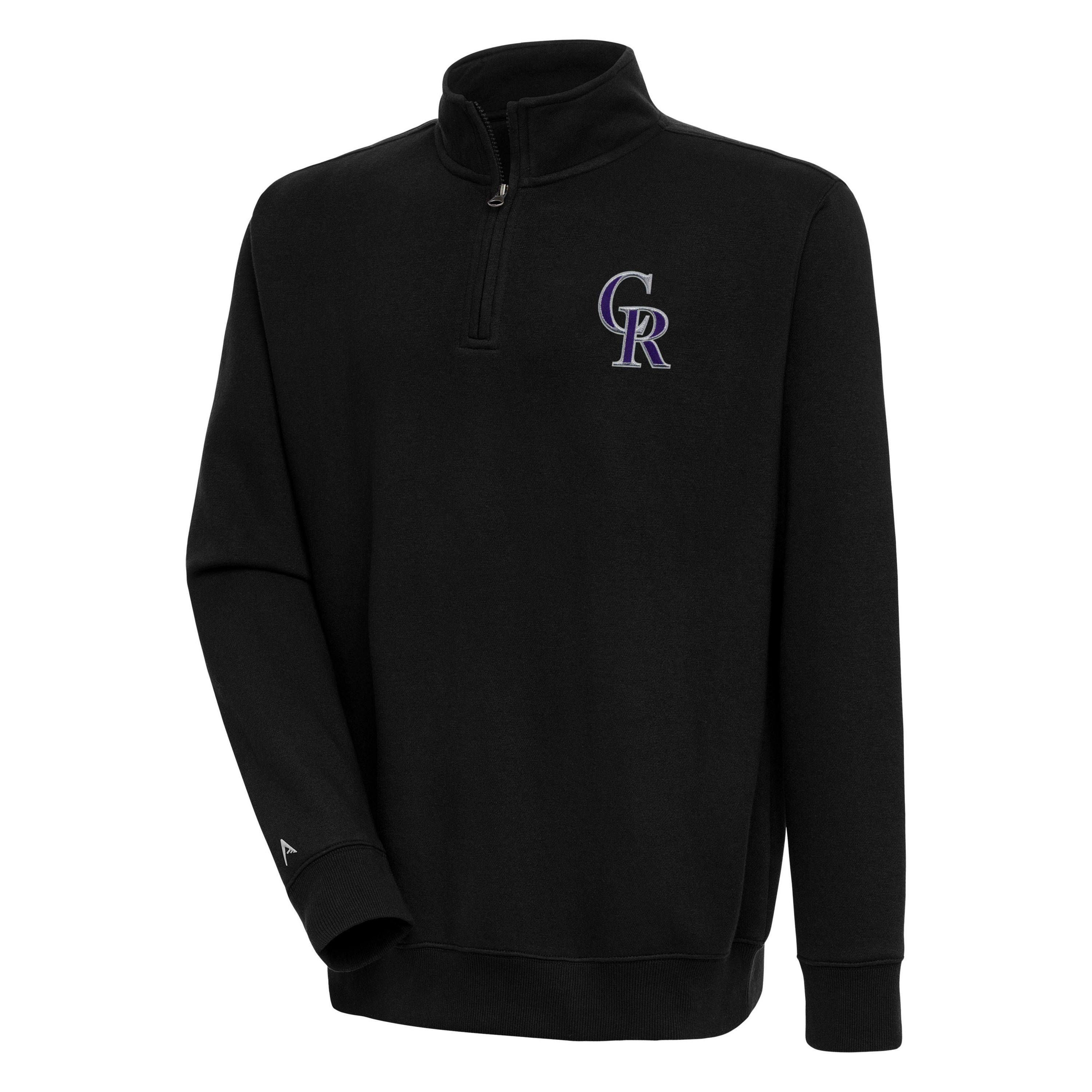 MLB Colorado Rockies Victory Quarter-Zip Pullover Top