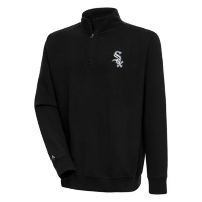 Antigua Men's Chicago White Sox MLB Chicago Sox Victory Quarter-Zip Pullover Top