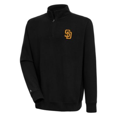 Antigua Men's MLB San Diego Padres Victory Quarter-Zip Pullover Top