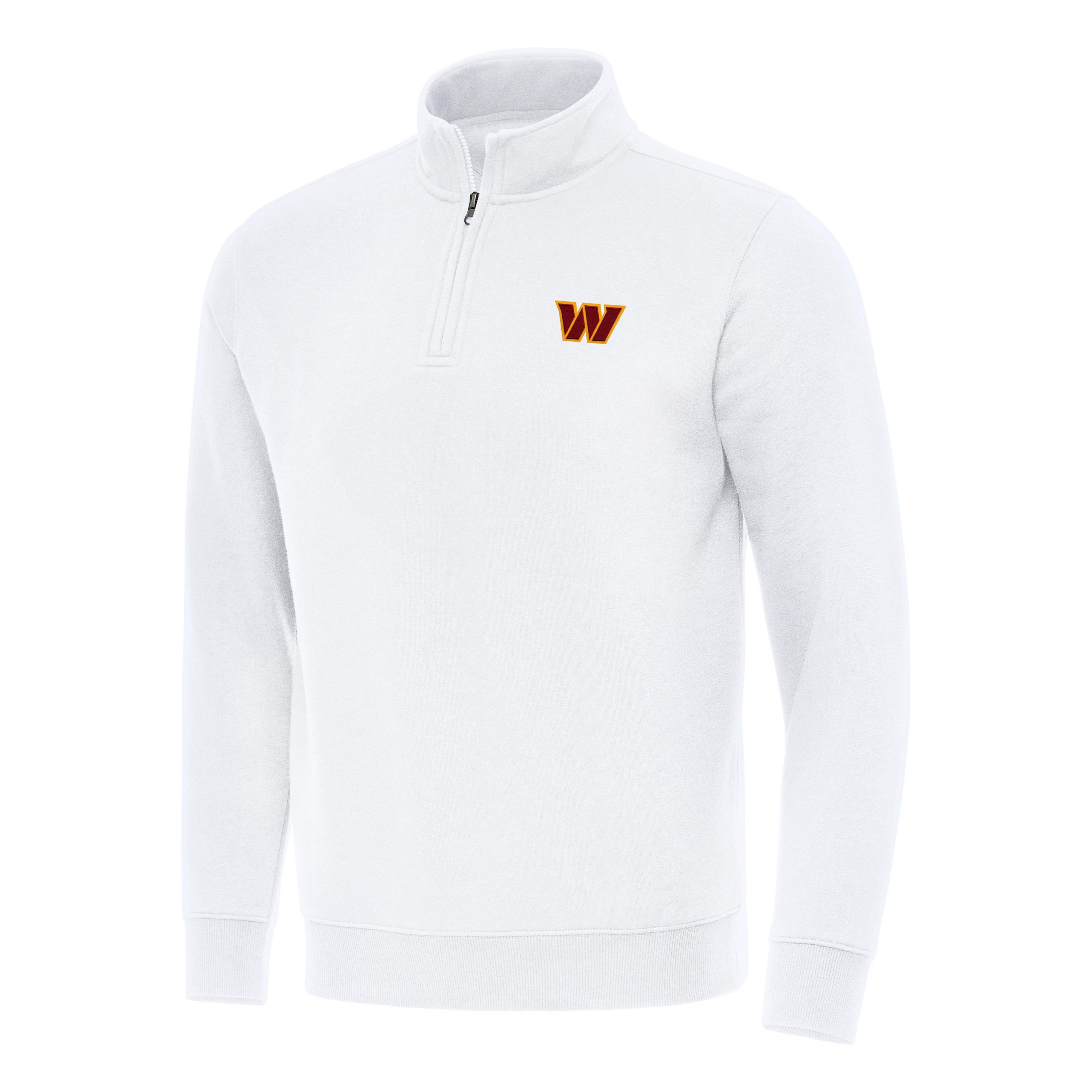 Antigua NFL Washington Commanders Mens Victory 1/4 Zip Mock Pullover