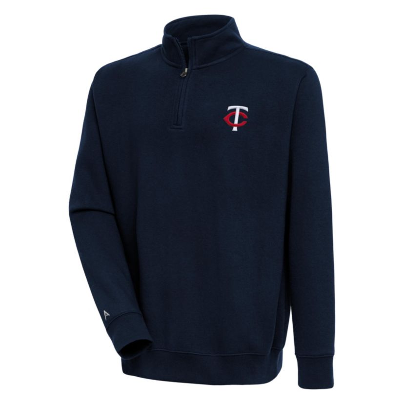 MLB Minnesota Twins Victory Quarter-Zip Pullover Top