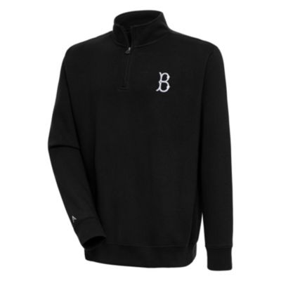 Antigua MLB Brooklyn Dodgers Men's Victory 1/4 Zip Mock Pullover