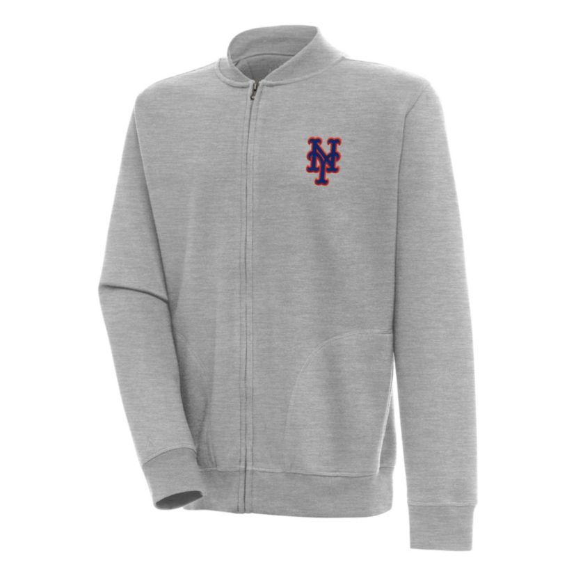 MLB Heather New York Mets Victory Full-Zip Jacket