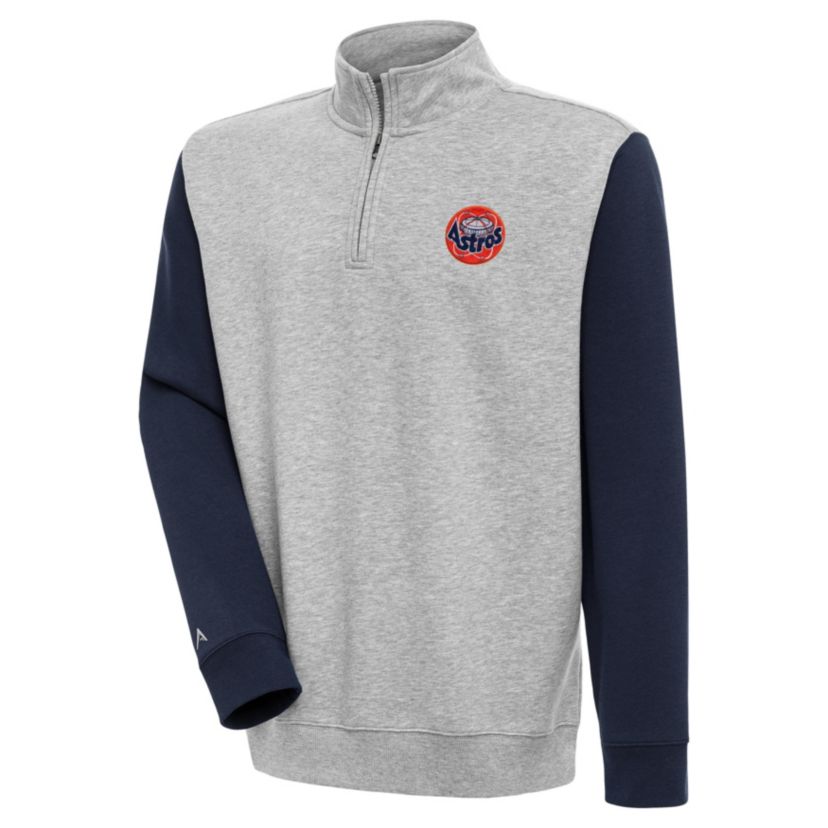 MLB Houston Astros Mens Victory CB 1/4 Zip Mock Pullover