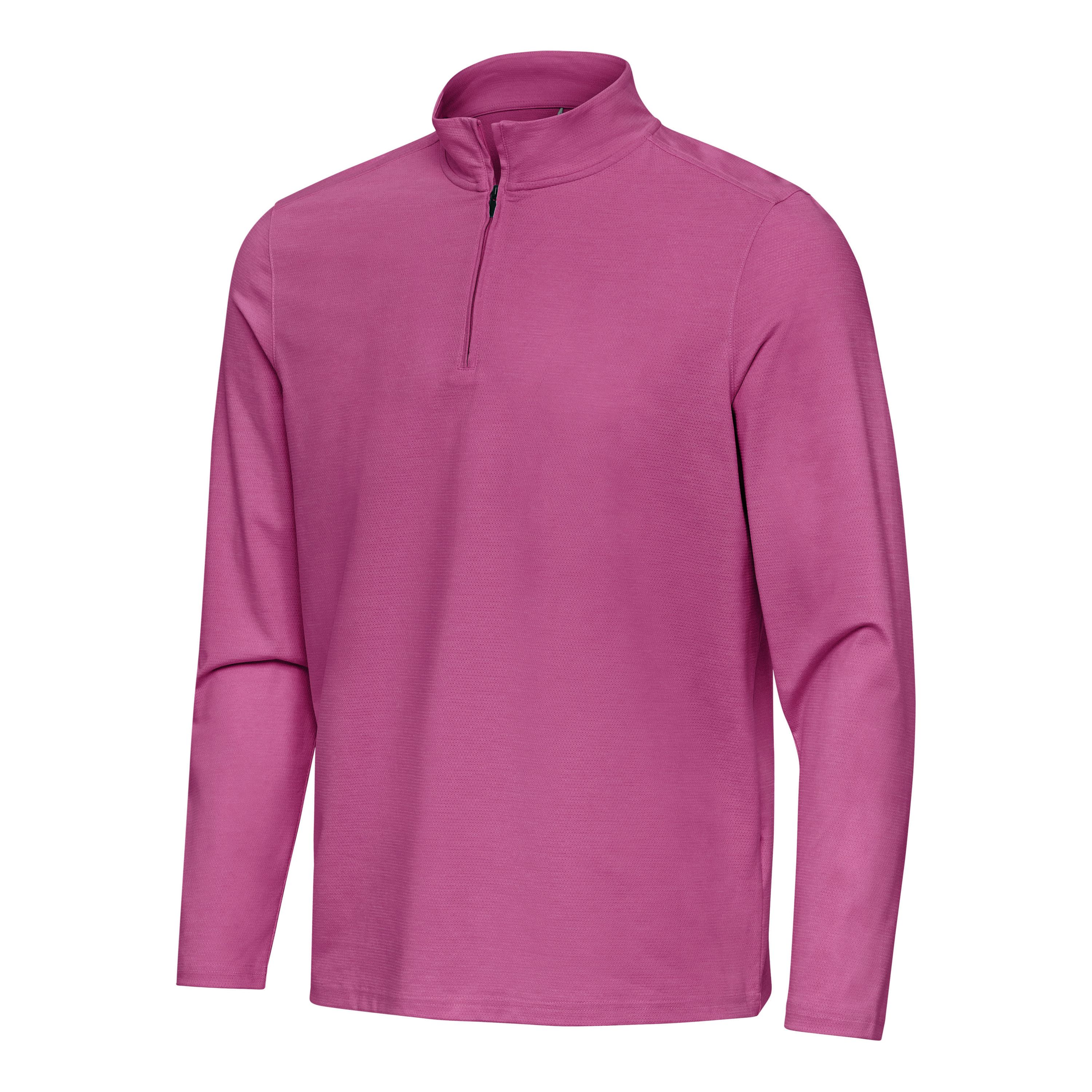 Antigua BLANK Mens Earn Zip Pullover