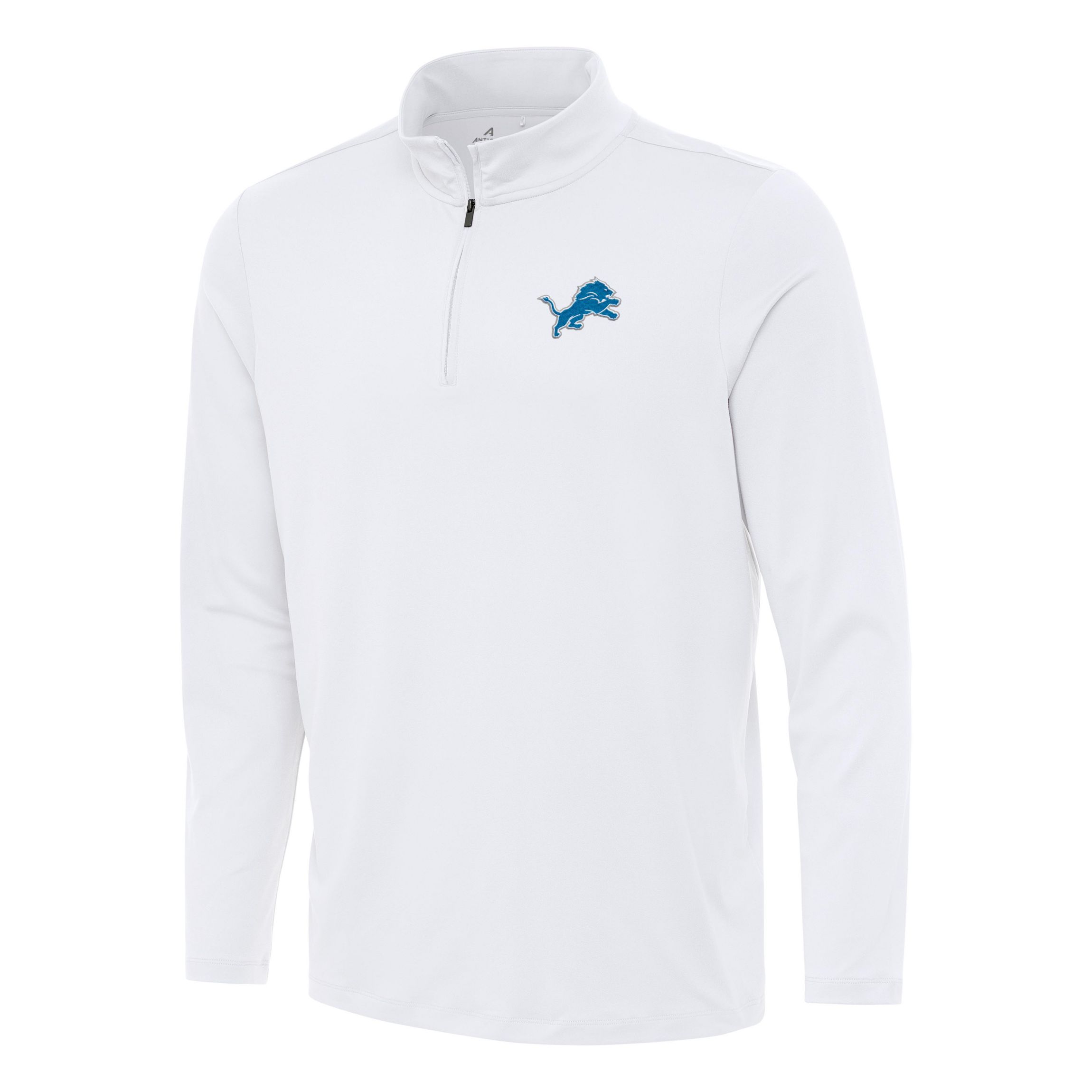 Antigua NFL Detroit Lions Mens Reprocess 1/4 Zip Pullover
