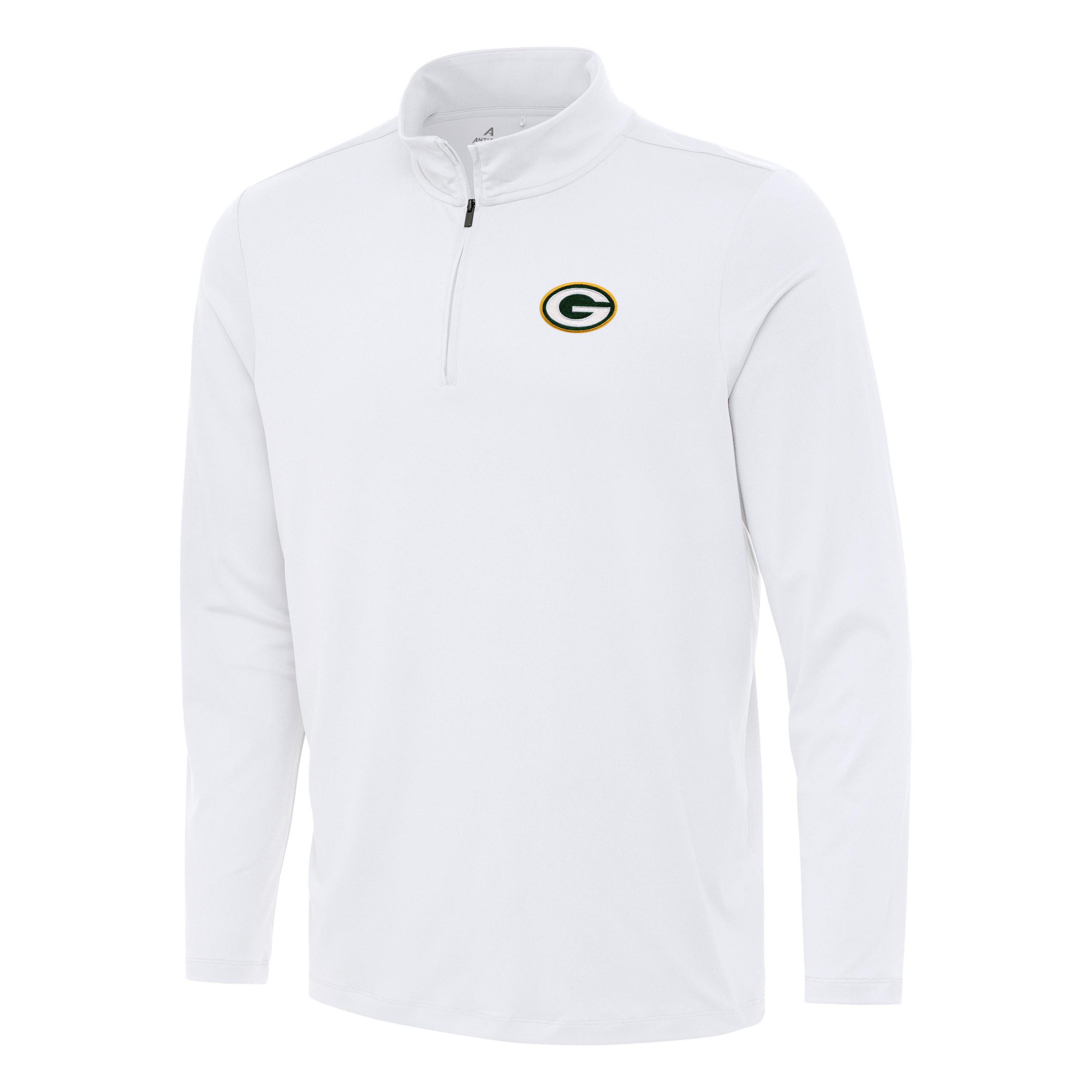 Antigua NFL Green Bay Packers Mens Reprocess 1/4 Zip Pullover