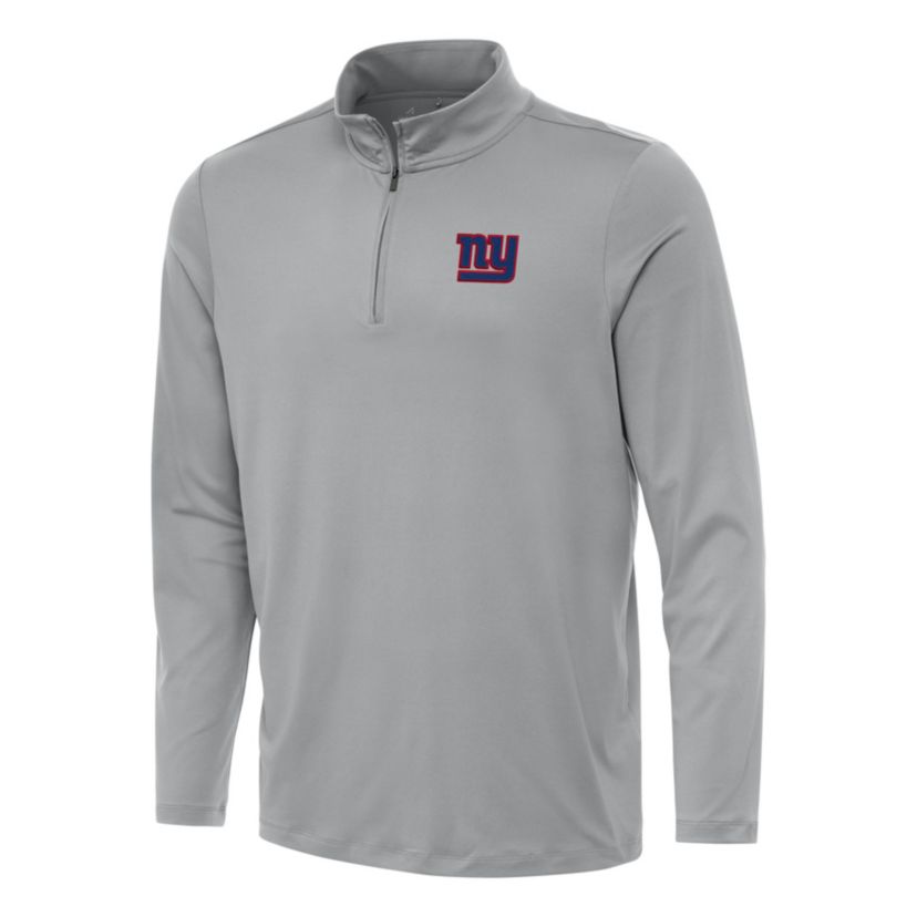Antigua NFL New York Giants Mens Reprocess 1/4 Zip Pullover