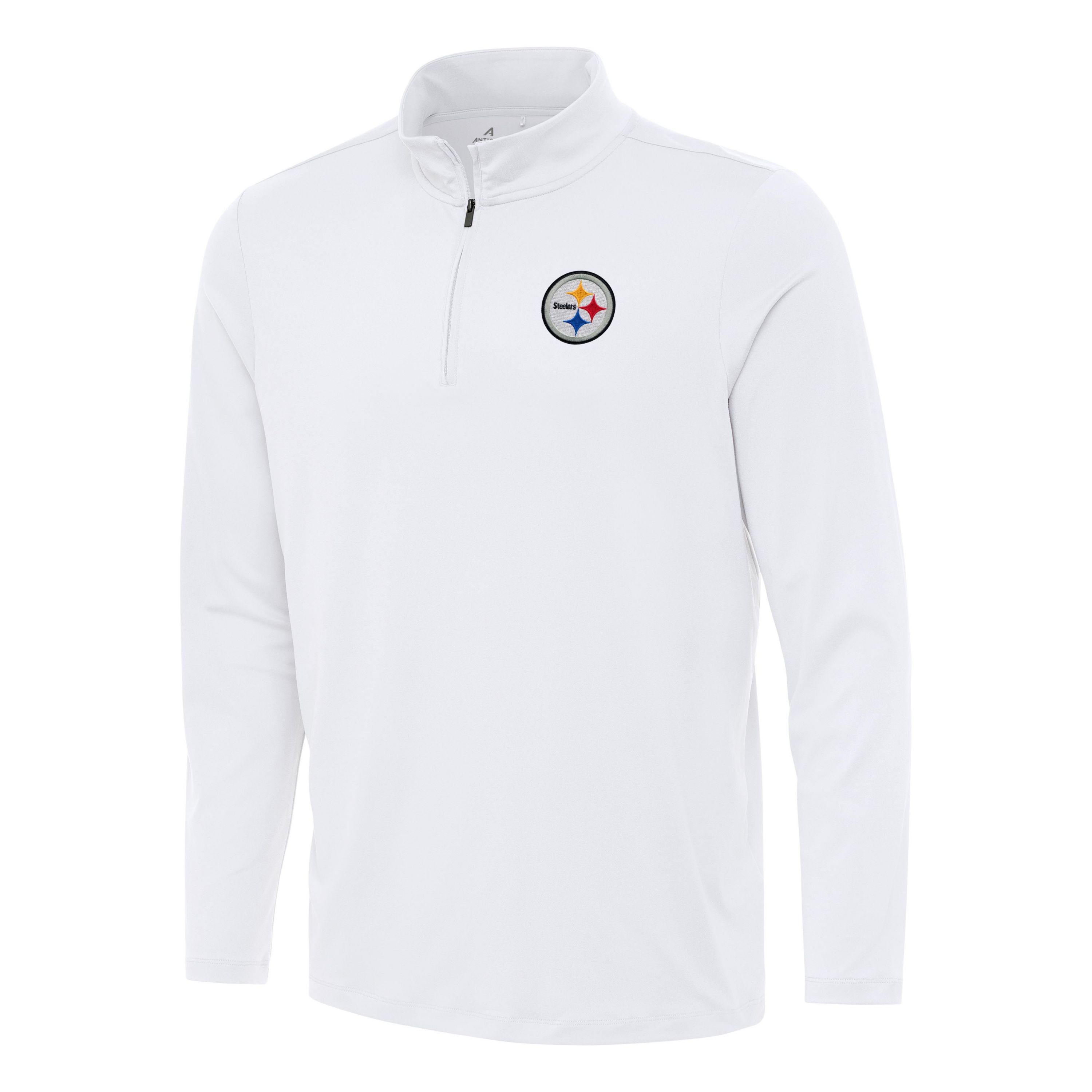 Antigua NFL Pittsburgh Steelers Mens Reprocess 1/4 Zip Pullover