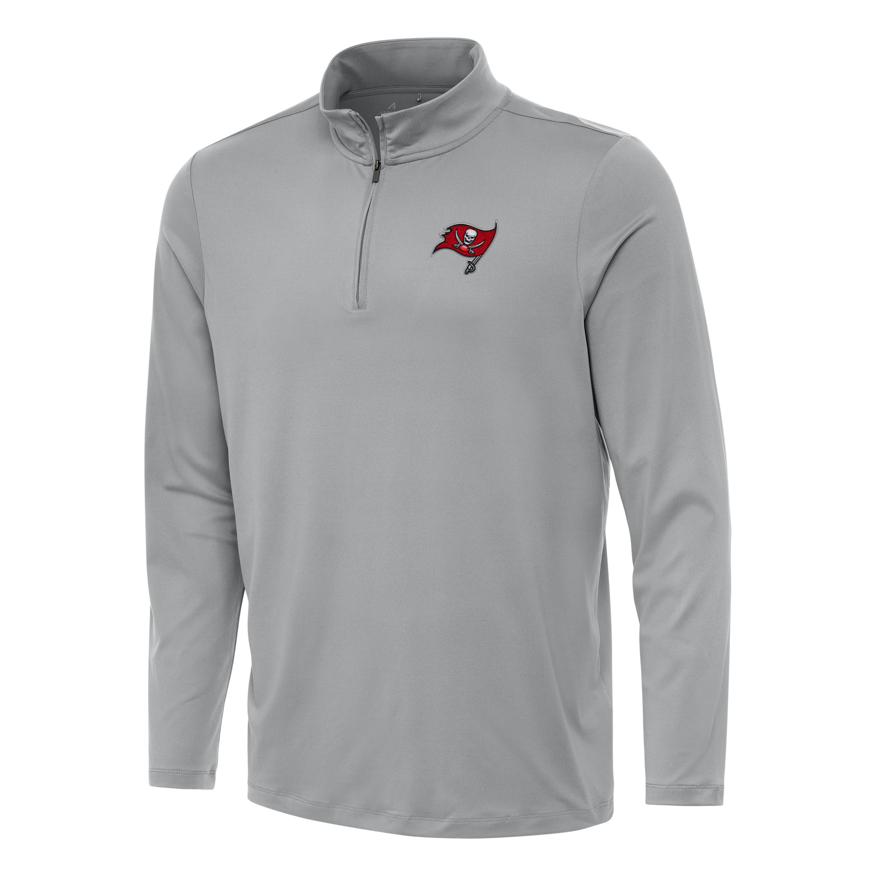 Antigua NFL Tampa Bay Buccaneers Mens Reprocess 1/4 Zip Pullover