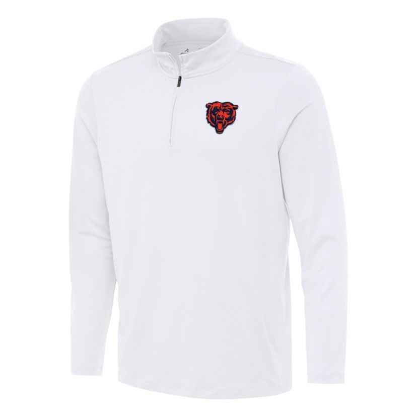 Antigua NFL Chicago Bears Mens Reprocess 1/4 Zip Pullover