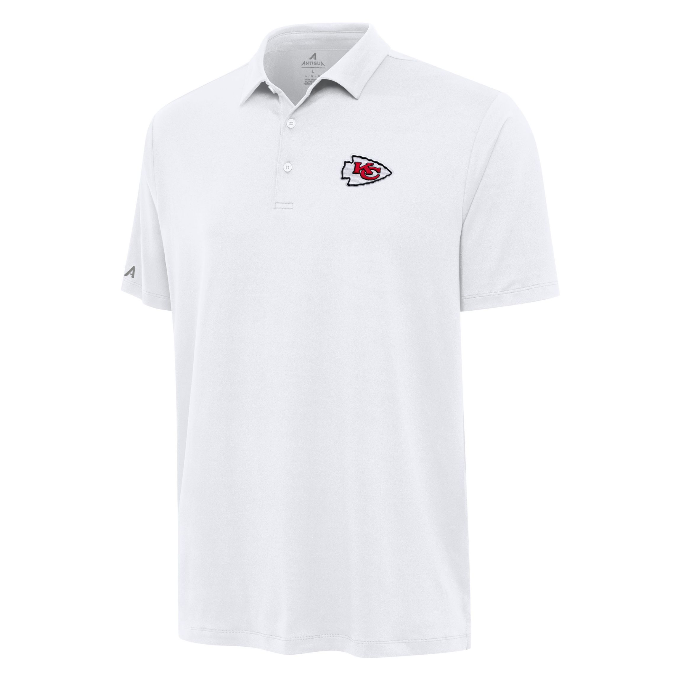 Antigua NFL Kansas City Chiefs Mens Reprocess Polo