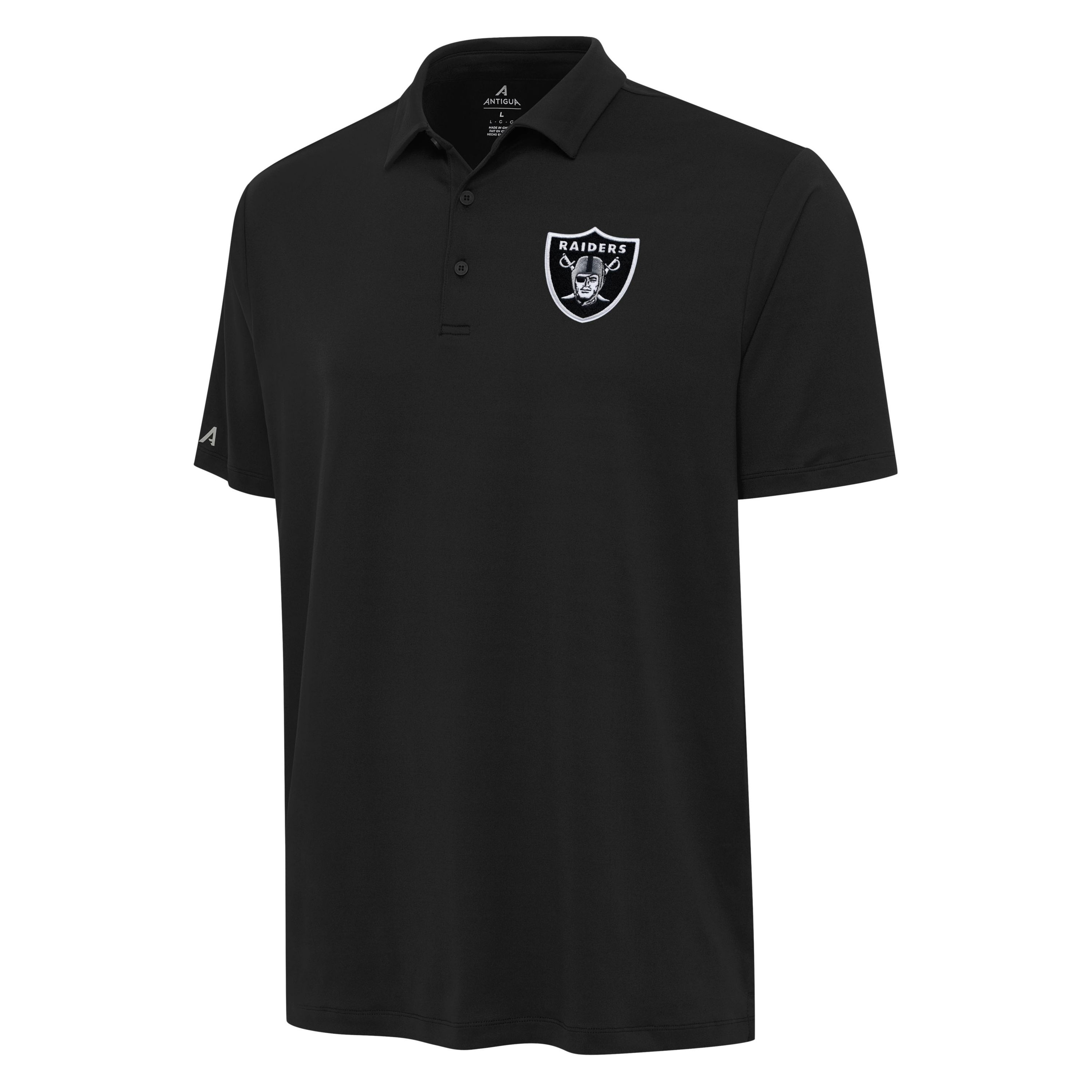 Antigua NFL Las Vegas Raiders  Mens Reprocess Polo