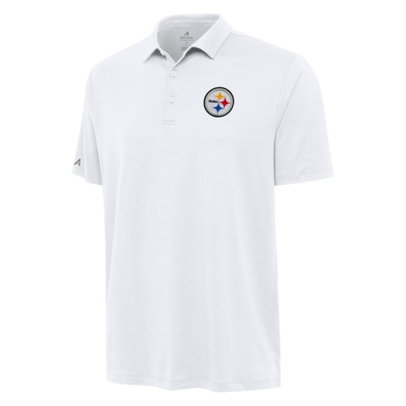 Antigua NFL Pittsburgh Steelers Mens Reprocess Polo