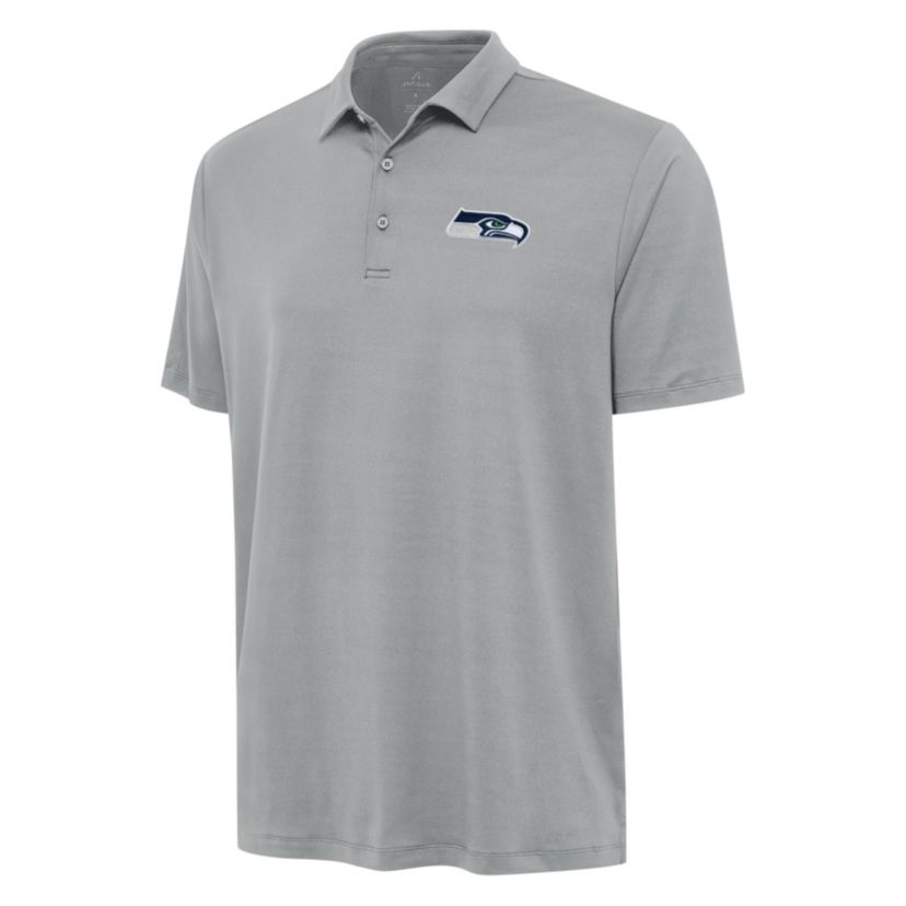 Antigua NFL Seattle Seahawks Mens Reprocess Polo