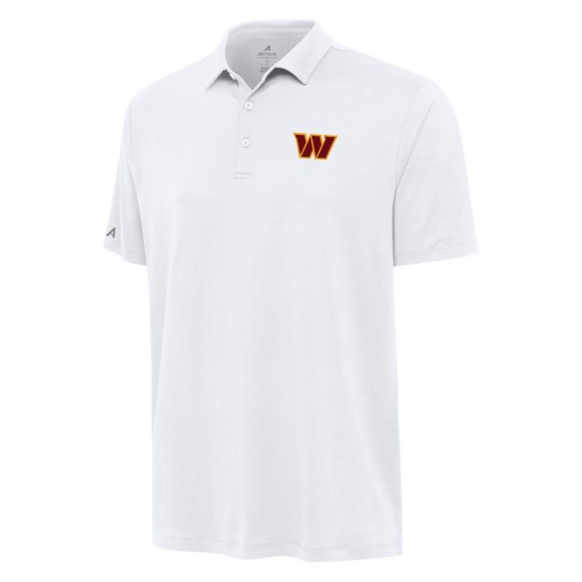 Antigua NFL Washington Commanders Mens Reprocess Polo