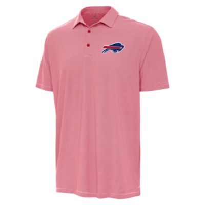 Antigua NFL Buffalo Bills Men's Twine Polo, Red, 3XL