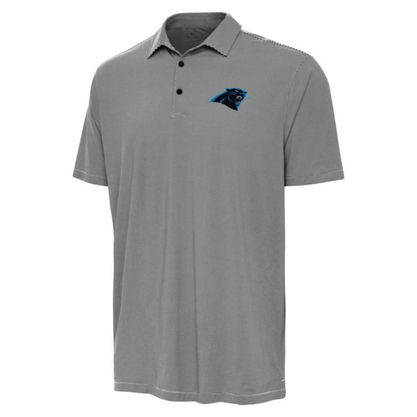 Antigua NFL Carolina Panthers Mens Twine Polo