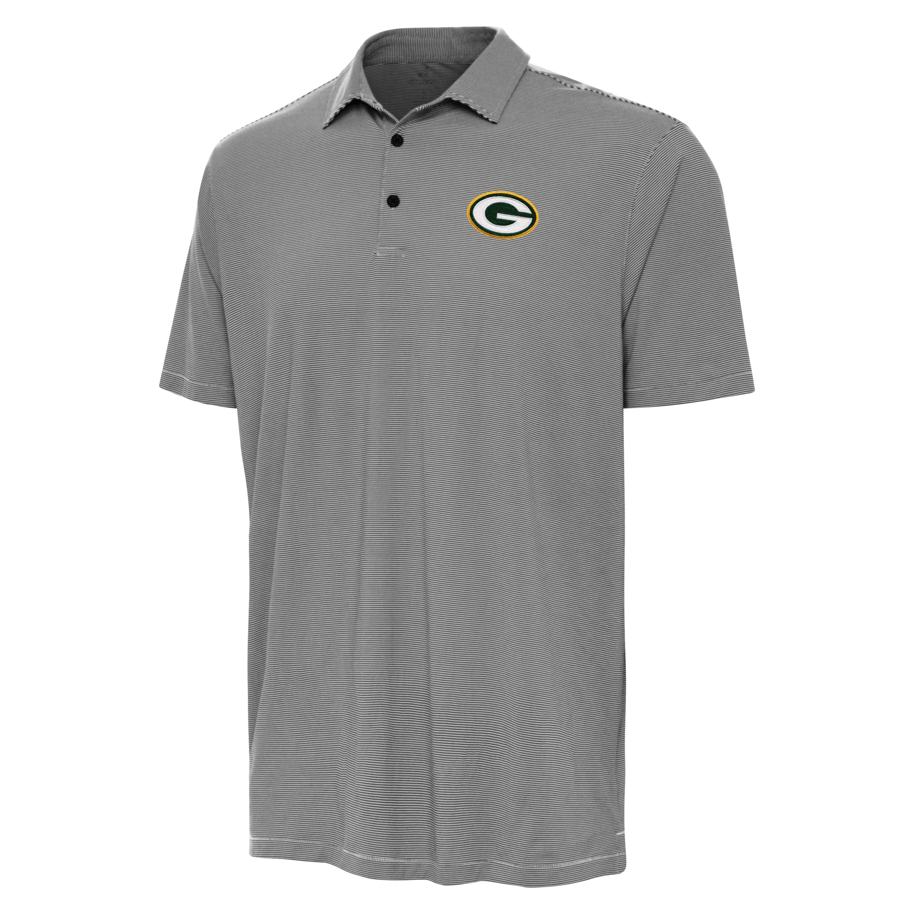 Antigua NFL Green Bay Packers Mens Twine Polo