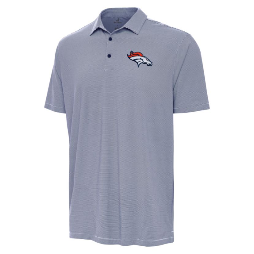 Antigua NFL Denver Broncos Mens Twine Polo