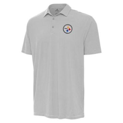Antigua NFL Pittsburgh Steelers Men's Twine Polo, Large