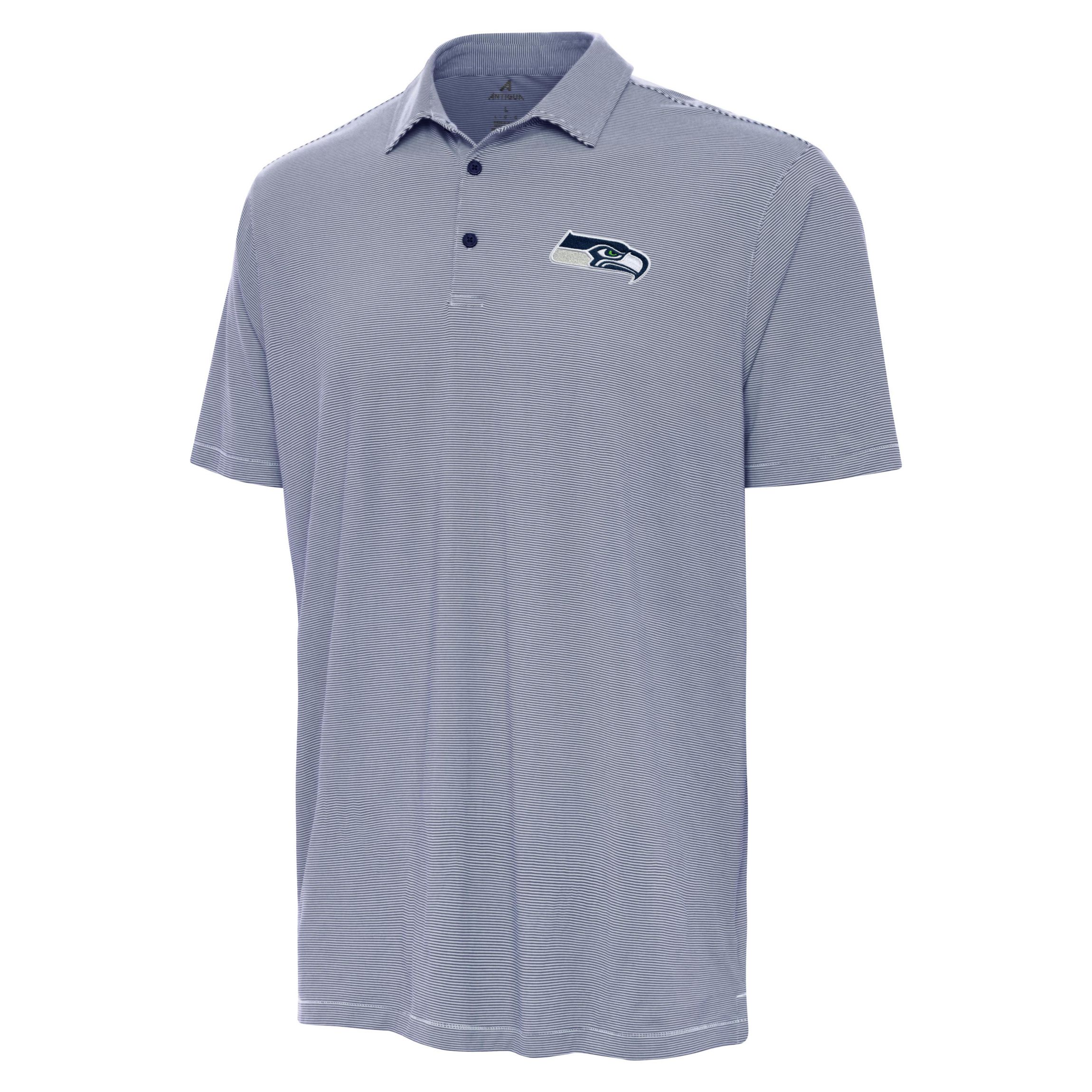 Antigua NFL Seattle Seahawks Mens Twine Polo