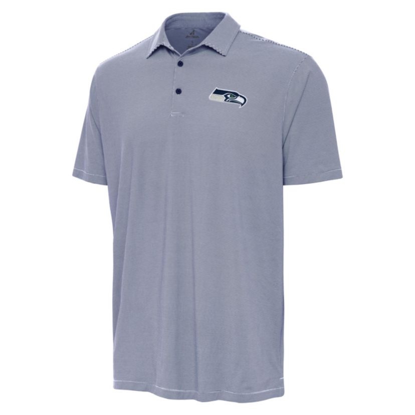 Antigua NFL Seattle Seahawks Mens Twine Polo