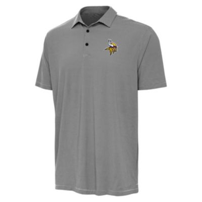 Antigua NFL Minnesota Vikings Men's Twine Polo, Large