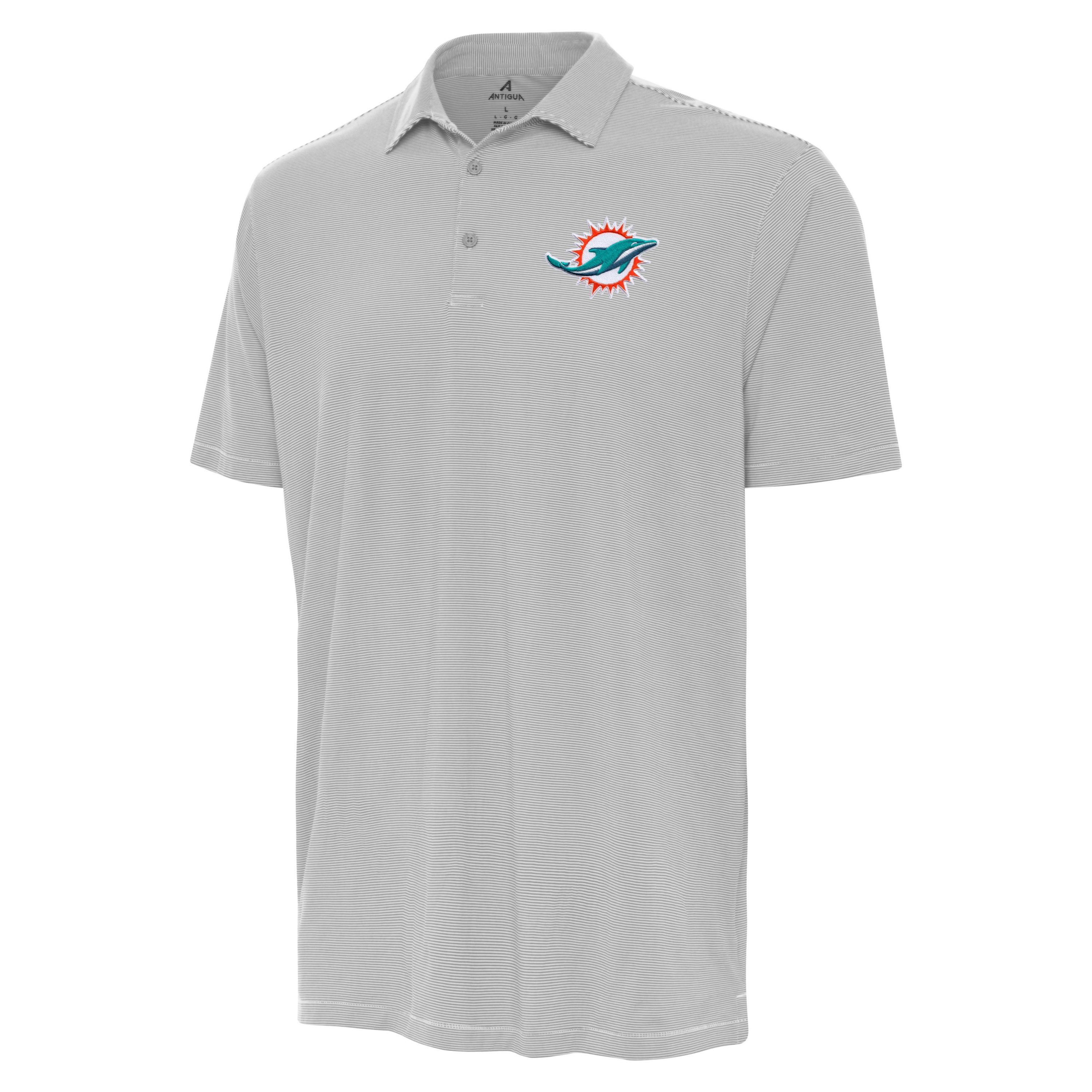 Antigua NFL Miami Dolphins Mens Twine Polo