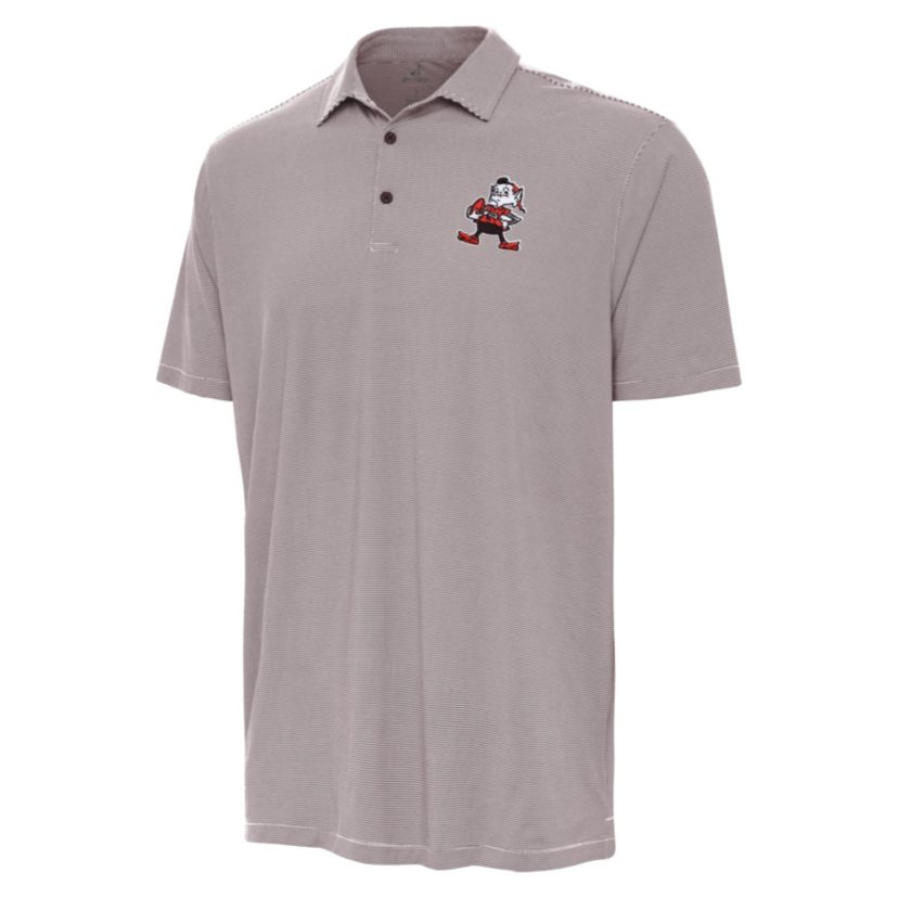 Antigua NFL Cleveland Browns Mens Twine Polo