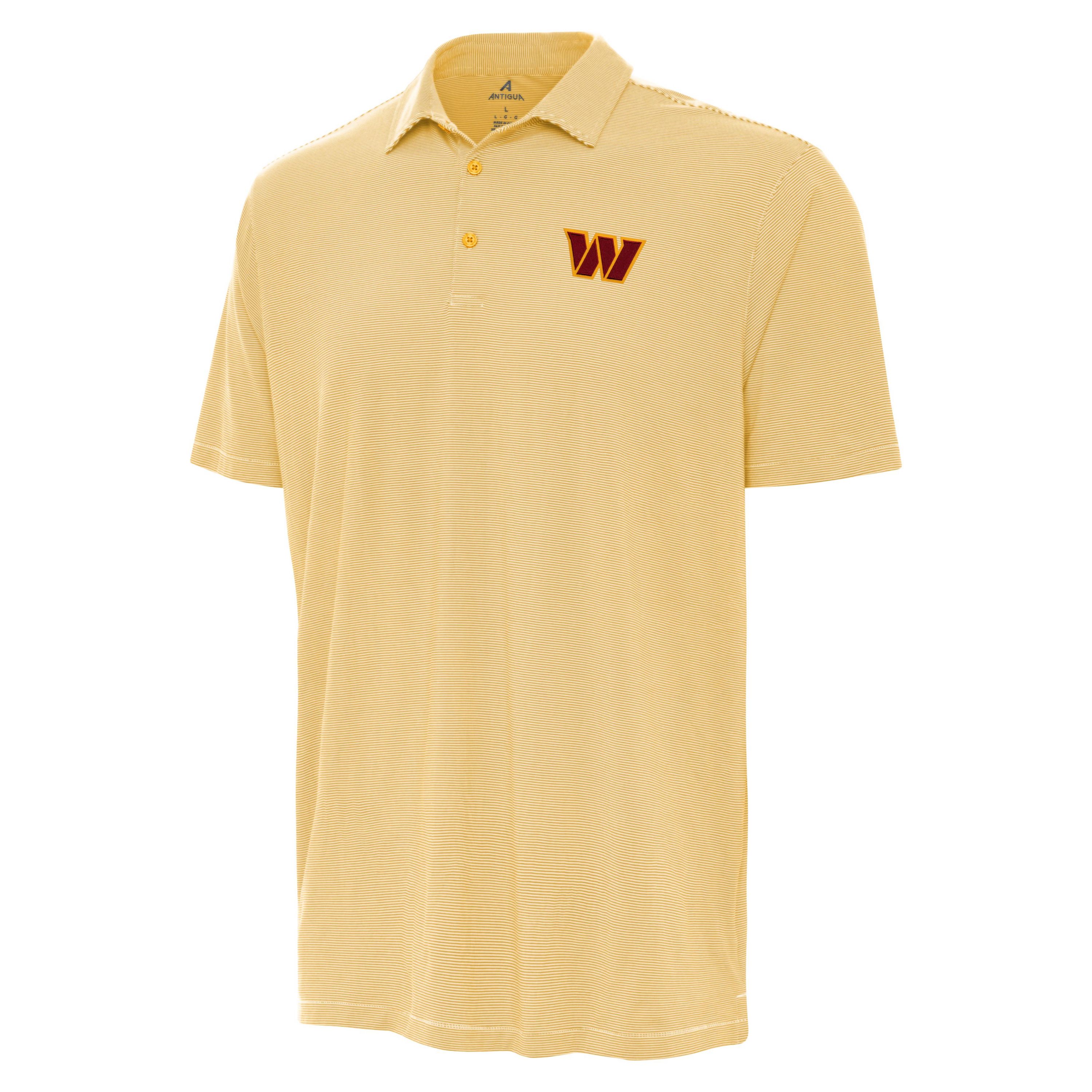 Antigua NFL Washington Commanders Mens Twine Polo