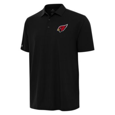 Antigua NFL Arizona Cardinals Men's Era Polo, Black, 3XL
