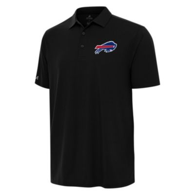 Antigua NFL Buffalo Bills Men's Era Polo, Black, 2XL