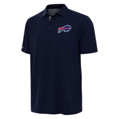 Antigua NFL Buffalo Bills Men's Era Polo, Navy Blue, Large