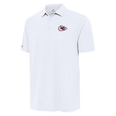 Antigua NFL Kansas City Chiefs Men's Era Polo, White, 3XL