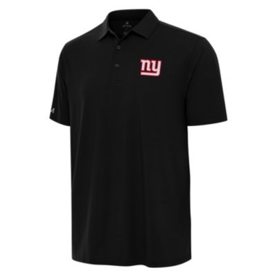Antigua NFL New York Giants Men's Era Polo, Black, Large