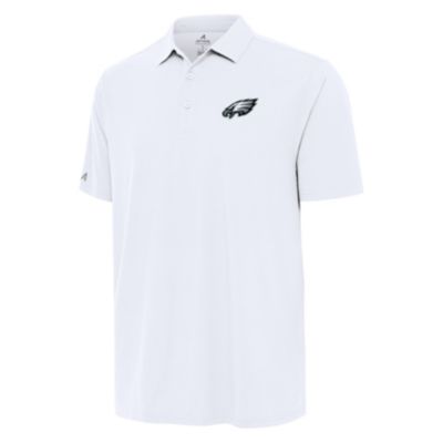 Antigua NFL Philadelphia Eagles Men's Era Polo, White, 3XL