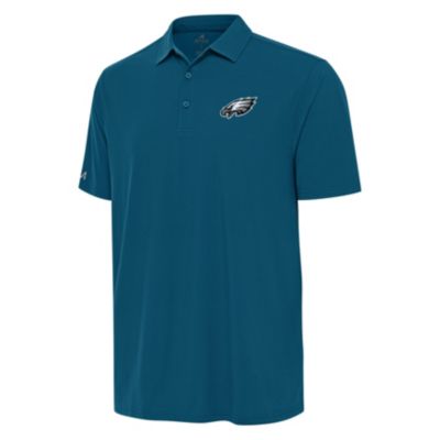 Antigua NFL Philadelphia Eagles Men's Era Polo, Teal, Large