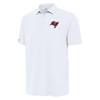 Antigua NFL Tampa Bay Buccaneers Men's Era Polo, White, 3XL