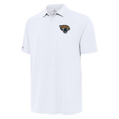 Antigua NFL Jacksonville Jaguars Men's Era Polo, White, 3XL