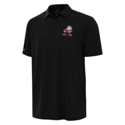 Antigua NFL Cleveland Browns Men's Era Polo, Black, Large