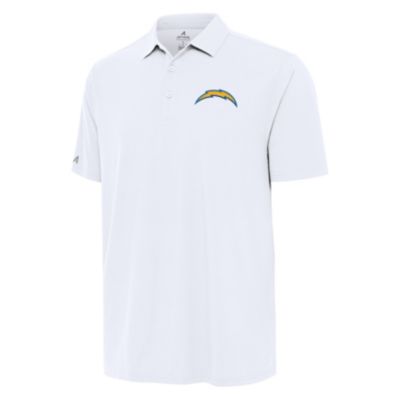 Antigua NFL Los Angeles Chargers Men's Era Polo, White, 2XL