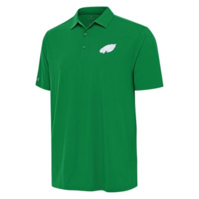 Antigua St. Patrick's Day NFL Philadelphia Eagles Men's Era Polo