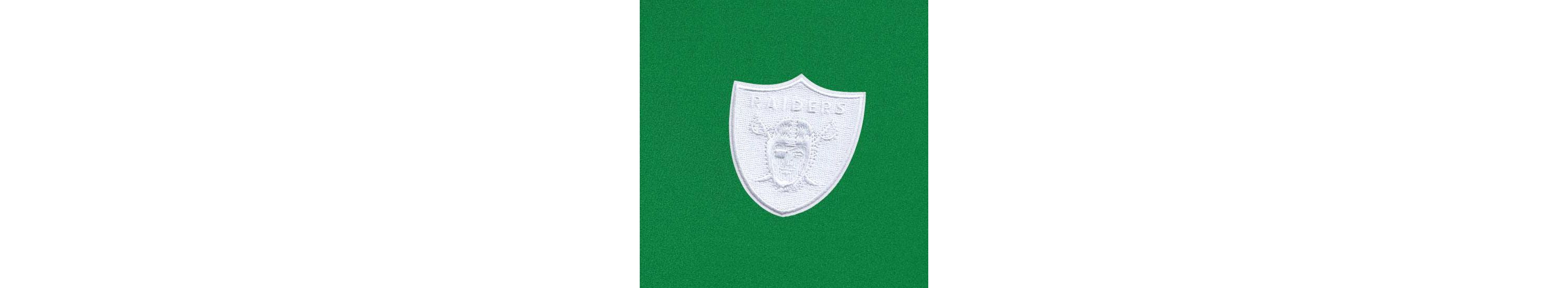 Antigua St. Patricks Day NFL Las Vegas Raiders Mens Era Polo