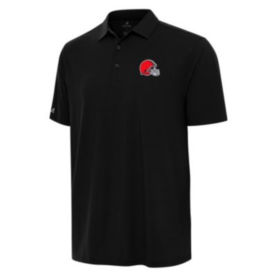 Antigua NFL Cleveland Browns Men's Era Polo, Black, Large