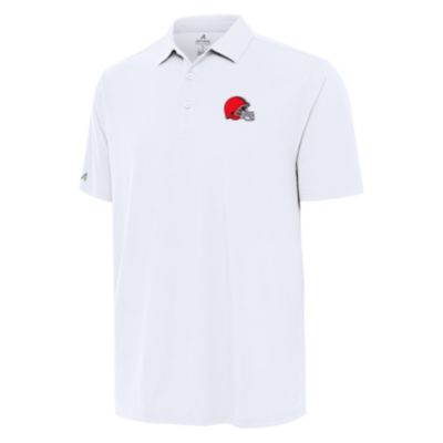 Antigua NFL Cleveland Browns Men's Era Polo, White, XL