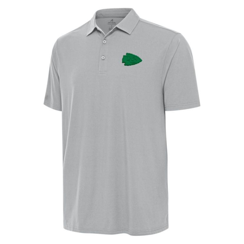 Antigua St. Patricks Day NFL Kansas City Chiefs Mens Era Polo