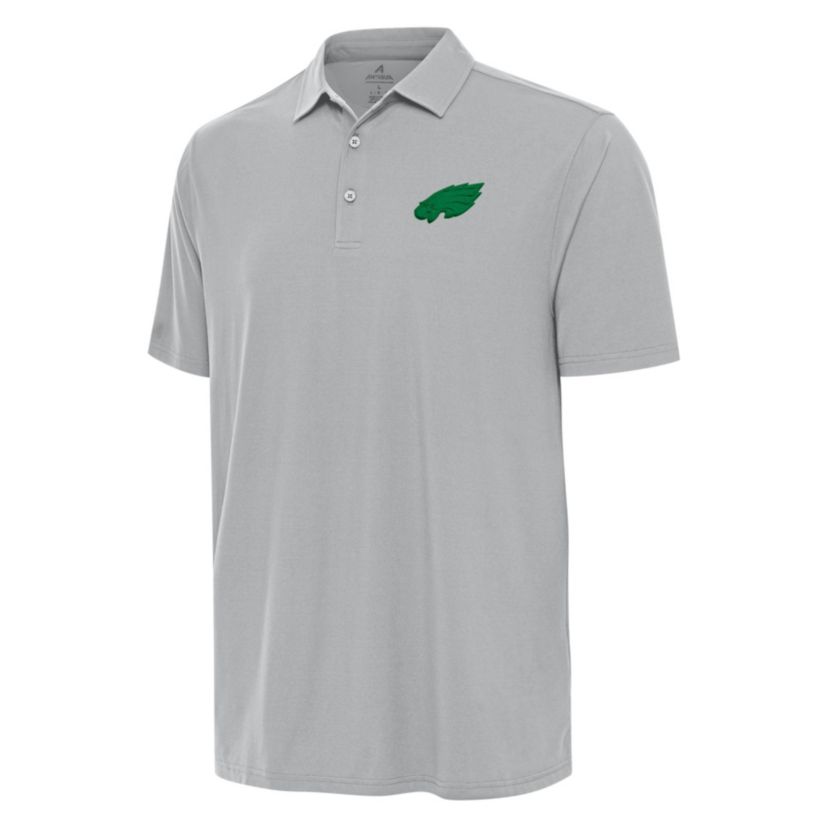 Antigua St. Patricks Day NFL Philadelphia Eagles Mens Era Polo