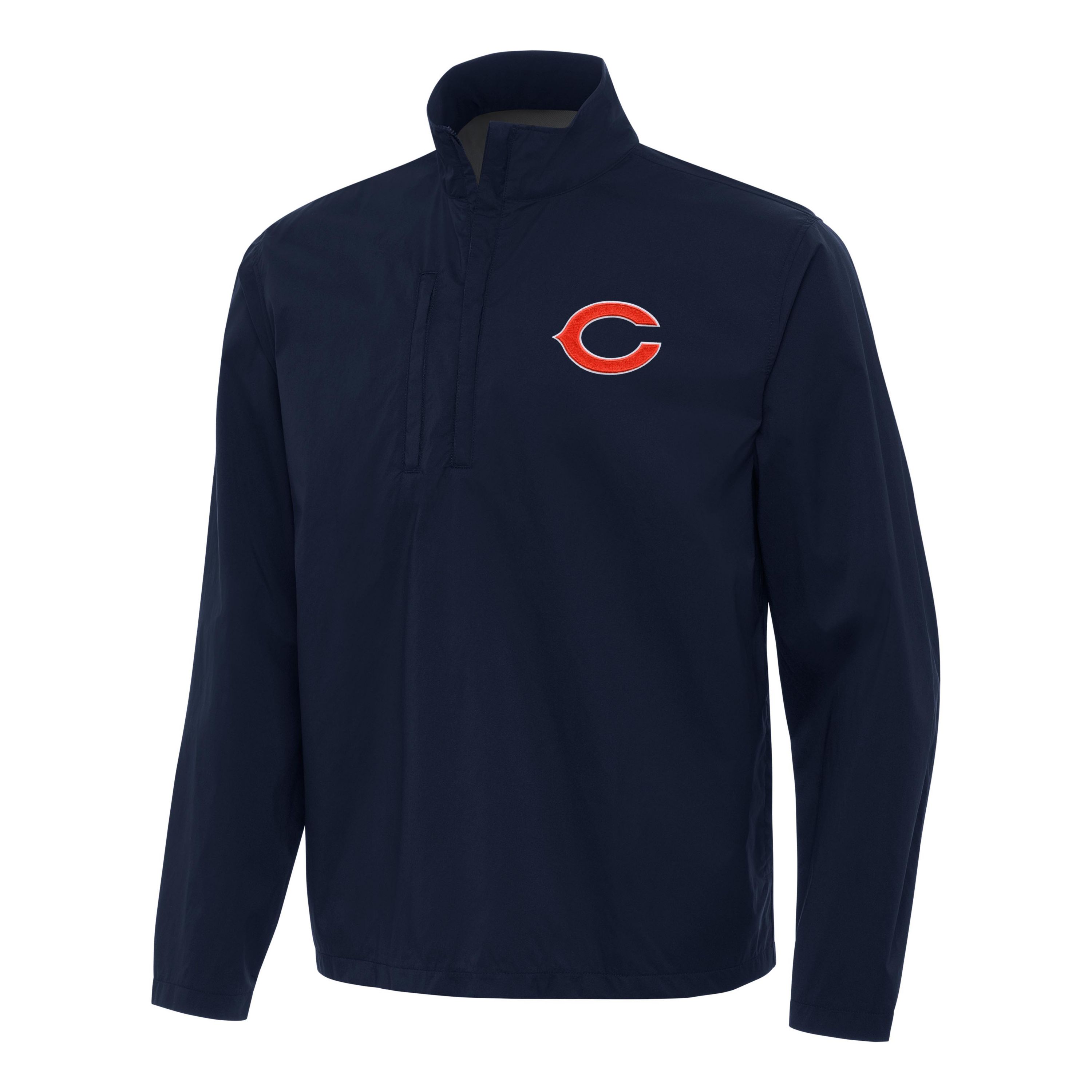 Antigua NFL Chicago Bears Mens Brisk 1/4 Zip Pullover